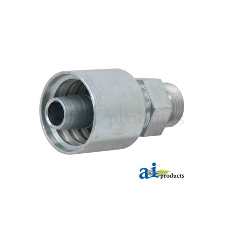 A & I Products Din Light 24 degree Seat Male Rigid 3" x2" x1" A-M-DL08-12-18-W